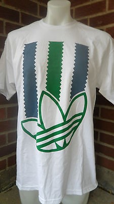 ADIDAS ORIGINALS RASTA STRIPES T SHIRT MENS SIZE MEDIUM NWT