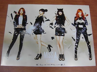 MISS A   A Class 1st Album [OFFICIAL] POSTER K POP NEW