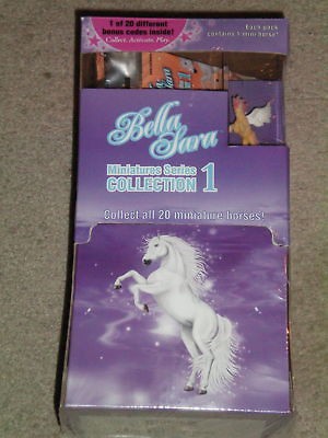Newly listed BELLA SARA MINIATURES SERIES 1 SEALED 40 PACK BOX