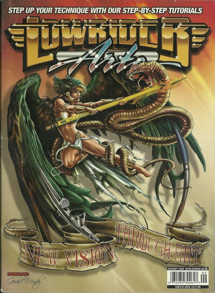 LOWRIDER ARTE MAGAZINE JAN 2007 EAZY E CHICANO TATTOO ART FLASH