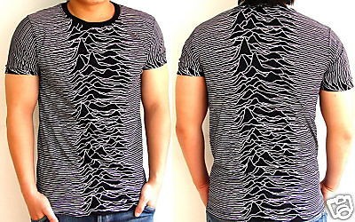 JOY DIVISION Unknown Pleasure Ian Curtis Rock T Shirt L