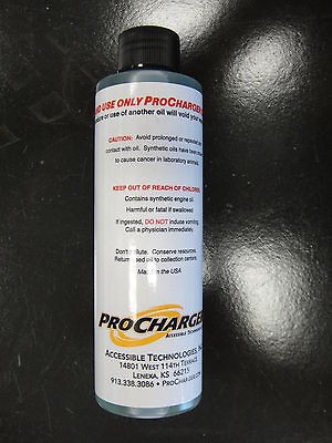 ATI Pro Charger ME001G 001 Supercharger Oil 6oz Bottle