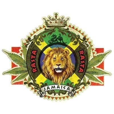 Rasta Lion Tshirt Jamaica Haile Selassie Twelve Tribes Reggae Weed 