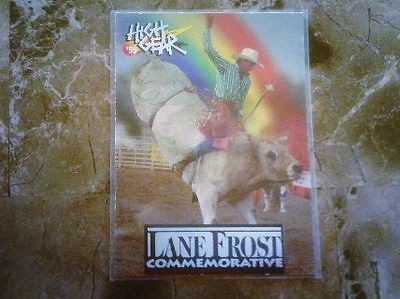 1996 HIGH GEAR LANE FROST COMMEMORATIVE LF2 INSERT HARD TO FIND THESE