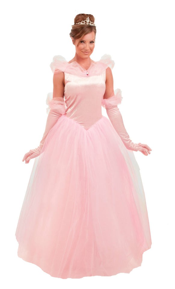 Aurora Sleeping Beauty Princess Auria DRESS +GLOVES 4/6 8/10 12/14 