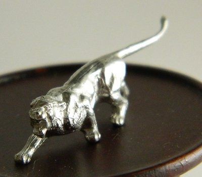 Doll House Miniature Vico Mfg Pewter Panther VICO0164