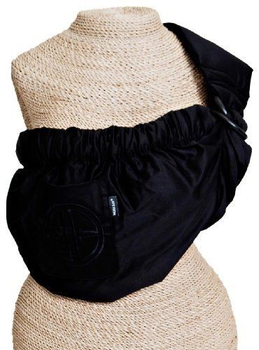   Adjustable Sling Signature Black Baby Gear Carriers Slings New Fa