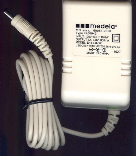 MEDELA SWING AC POWER ADAPTER TRANSFORMER # 9200043 NEW