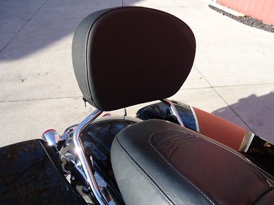 HARLEY PASSENGER PAD FOR BACK REST SISSYBAR UPRIGHT STREET GLIDE 1994 