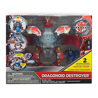 Bakugan Dragonoid Destroyer Mechtogan + Mechtavius Destroyer Mechtogan 