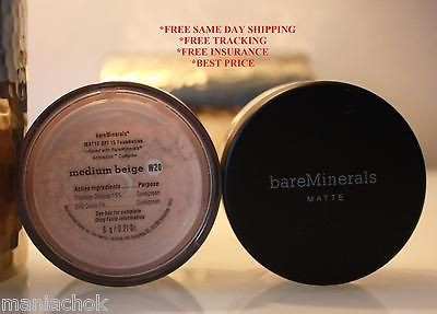 BARE ESCENTUALS Minerals MATTE MEDIUM BEIGE Foundation 6g XL id NEW