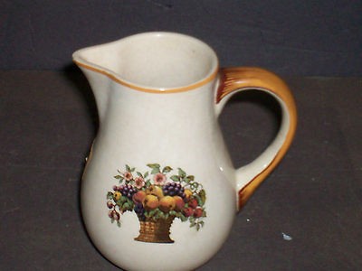 Villroy & Boch Mettlach Rare Saar Basin 1568 Pitcher Boquet