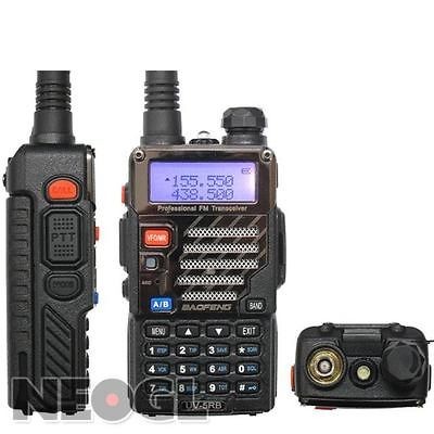 BaoFeng Dual band UV 5RB VHF+UHF Dual Band Radio 136 174 400 480Mhz 