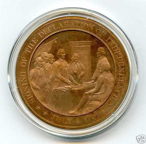 declaration of independence coin in Coins & Paper Money