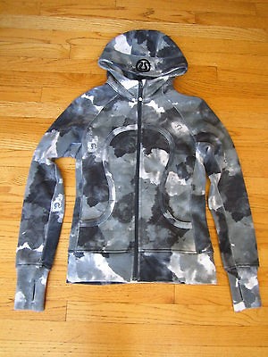 New Lululemon Jacket Coat Sweater Tinted Canvas Scuba Hoodie NWOT M 