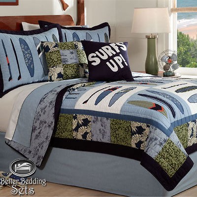 boys surfer bedding in Bedding Sets