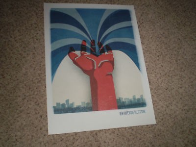 BEN HARPER,GIVE TILL ITS GONE,RARE PROMO POSTER 18X24