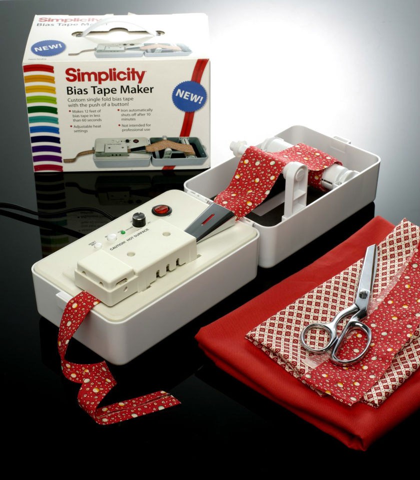 Simplicity Bias Binding Tape Maker Quilters Tailors Dressmakers 