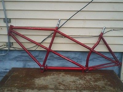 VINTAGE SCHWINN BICYCLE TANDEM TOWN AND COUNTRY FRAME MINI TWINN 