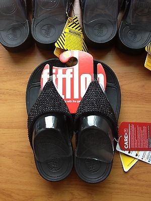 Fitflop Fit Flop Sandal Rokkit Black Diamond US 7