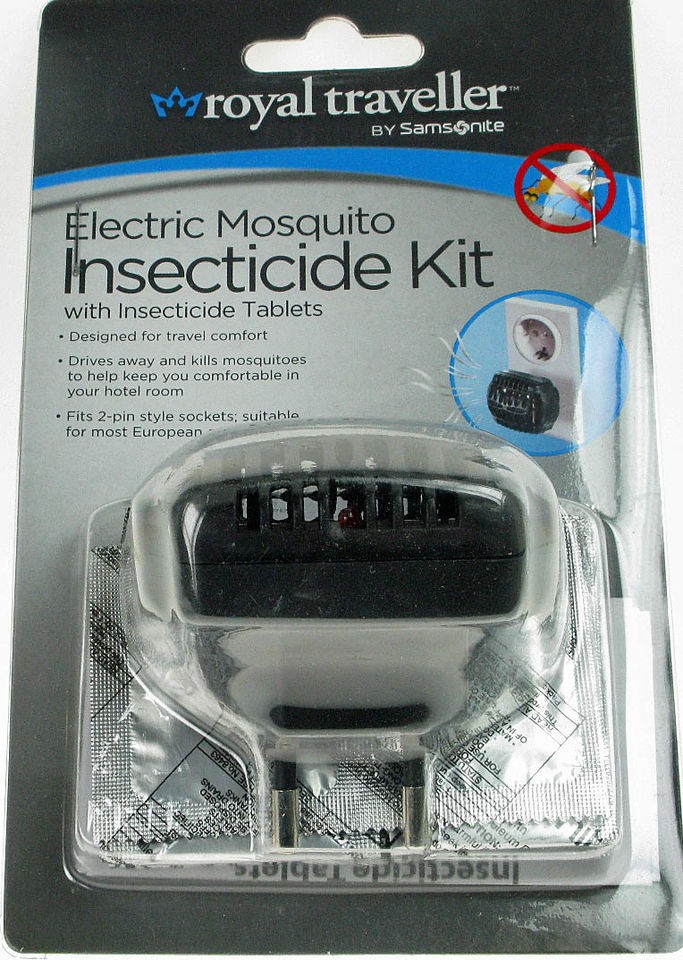 SAMSONITE MOSQUITO & INSECT REPELLER PLUG IN INC 10 REFILLS/BUY XTRA 