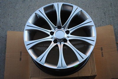 19 BMW M5 E60 Style Hyper Silver Rims 7 series 730LI 740LI 745LI 