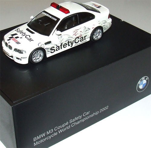 43 Scale 2002 BMW E46 M3 Coupe Safety Car from Dealer