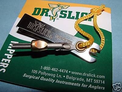 Dr Slick NP2KT Nippers Clipper Nail Knot Tyer Eye Cleaner Fly Fishing