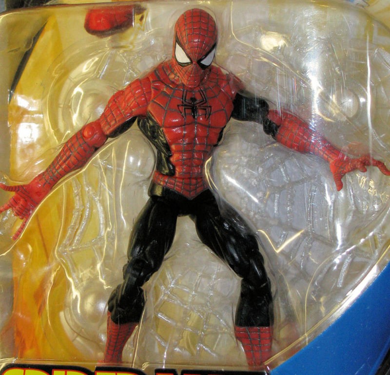 SPIDER MAN CLASSICS MARVEL LEGENDS BLACK & RED COSTUME