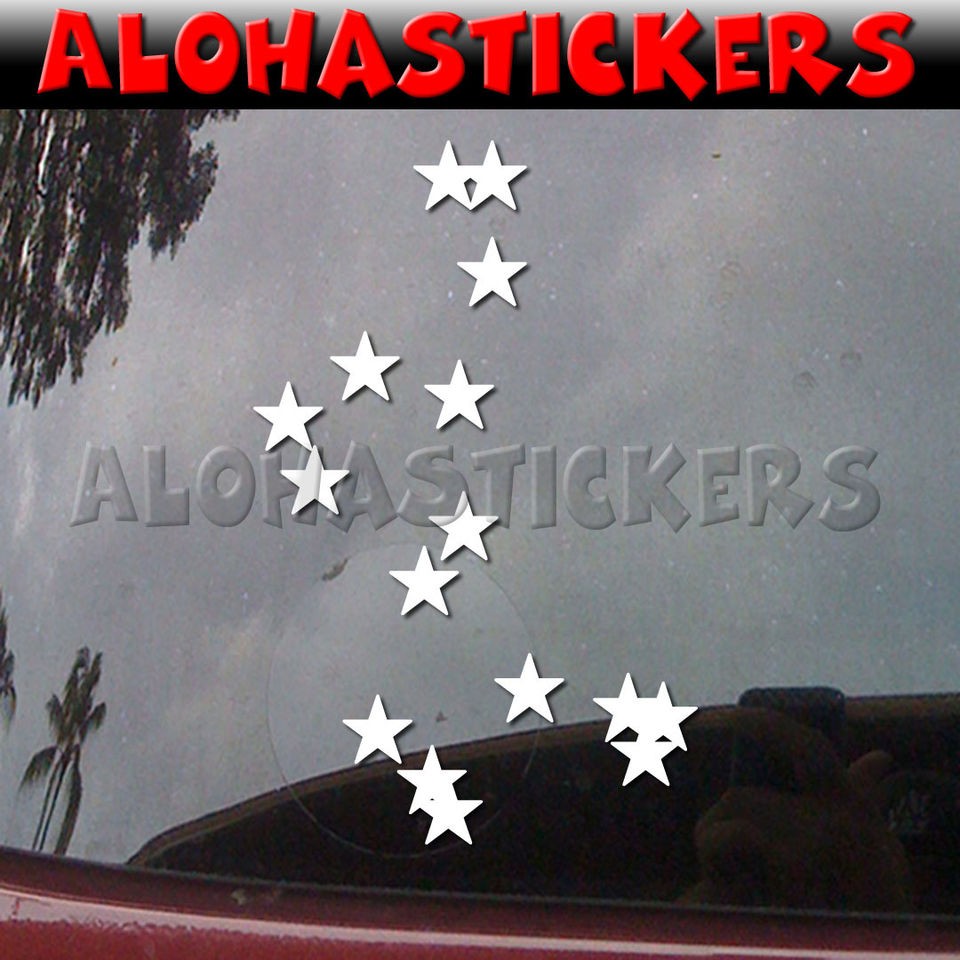 BOOTES STAR CONSTELLATION Arcturus Herdsman Nekkar Car Vinyl Decal 