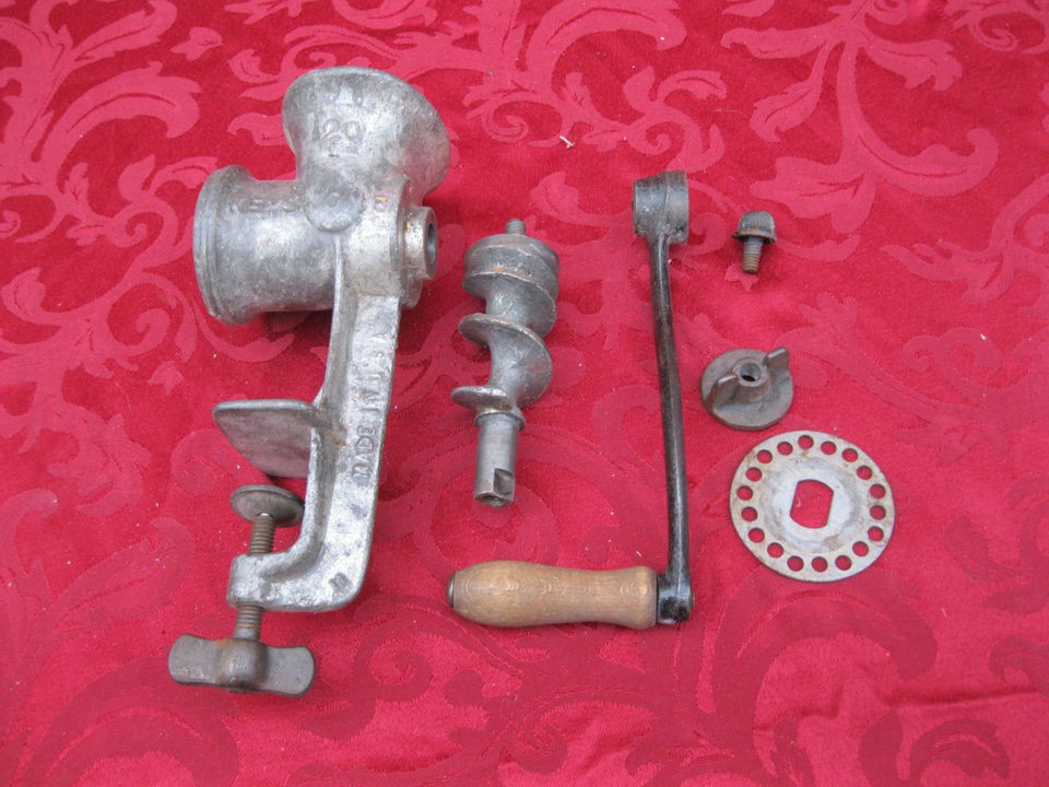 Keystone Meat Grinder #20 C.I. Co. Boyertown USA Metal Cast Iron