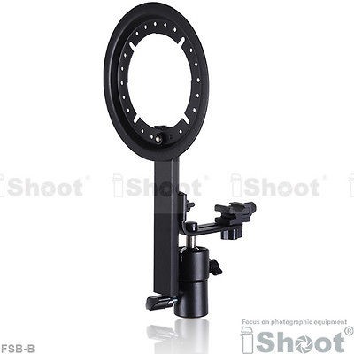 Flash Bracket/Holder+Adjustable Hot Shoe Mount for Speedlight Softbox 