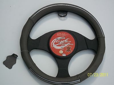 NISSAN NV200 VAN LEATHER STEERING WHEEL COVER SW3 BRAND NEW RICH LOOK