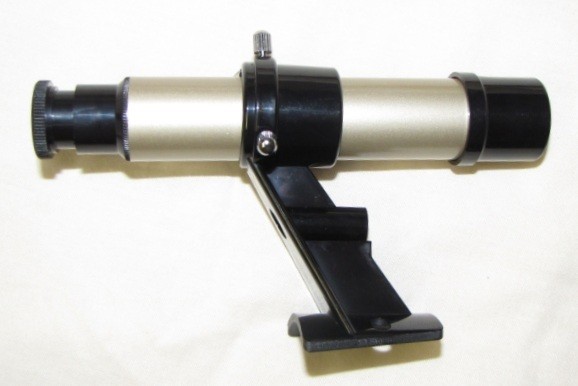 Tasco 5x24 Gold Finder telescope with mounting bracket