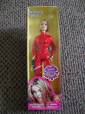 Britney Spears Doll Oops I did it again Video Rare no Promo Criminal 