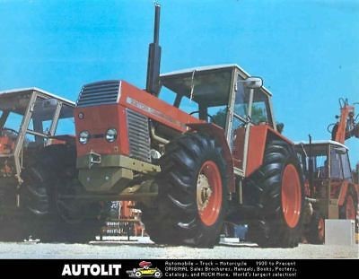 1970 Zetor Crystal BRNO Tractor Brochure Czechoslovakia