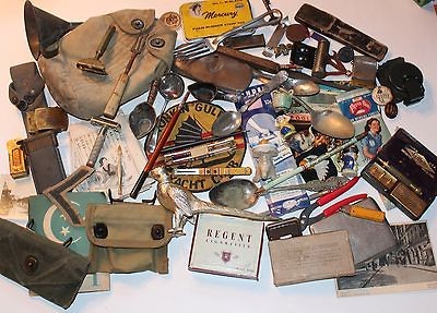 Junk Drawer Lot  Army Military Junk & Collectables & Junk