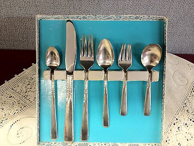 Vintage Oneida Brookwood/Banbury Childs Flatware Set   6 Pieces