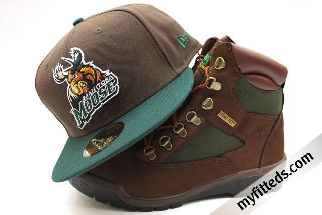 Manitoba Moose Timberland Beef & Broccoli Matching Authentic New Era 