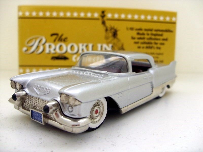 BROOKLIN MODELS 1/43 BRK27 1957 CADILLAC ELDORADO SILV