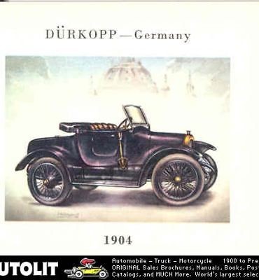 1904 Durkopp Knipper Dolling Torpedo Cigarette Card