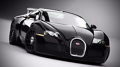 BUGATTI VEYRON 24 X 36 inch Poster Mancave, Garage, Wall Decor FASTEST 