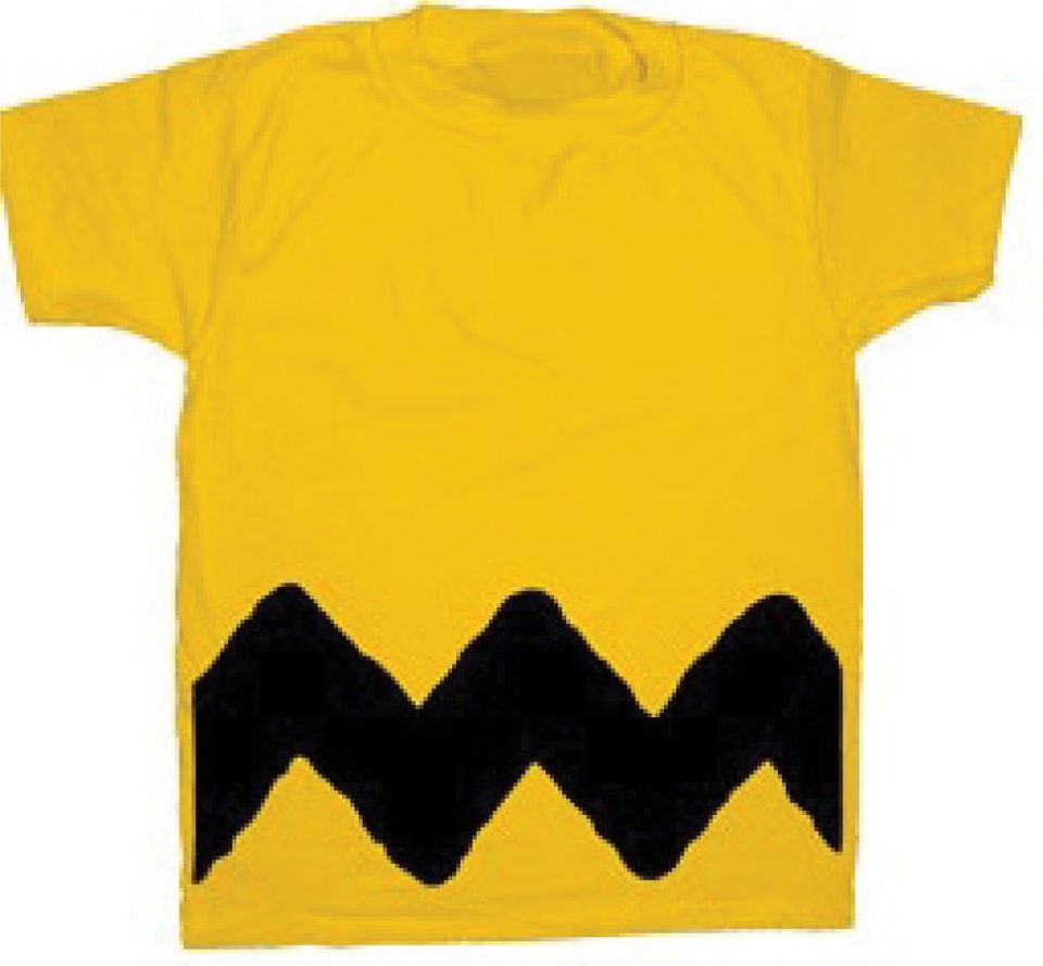 Peanuts Charlie Brown Stripe T shirt Brand New Licensed Apparel