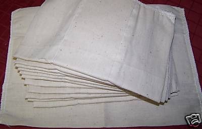 12 CHINESE PREFOLDS PREEMIE DIAPERS 2x6x2 DSQ doublers