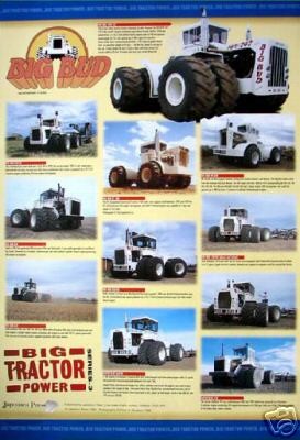 BIG TRACTOR POWER POSTER No. 3 BIG BUD