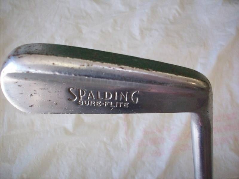 NICE RARE VINTAGE SPALDING SURE FLITE PUTTER 34 ORIGINAL