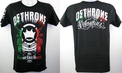 Cain Velasquez UFC Dethrone Royalty Rock of Cain 2012 Black T shirt 