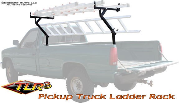 NEW STEEL UNIVERSAL PICKUP TRUCK LADDER & LUMBER RACK (TLR 3)