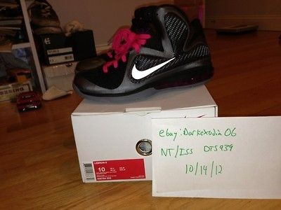 Nike Lebron 9 Miami Night size 10 Deadstock lebron heat