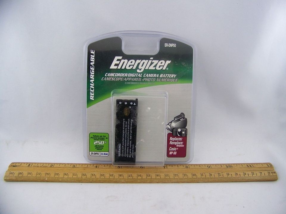 Energizer Camcorder/Digi​tal Camera Battery NIP rechargeable #7003 